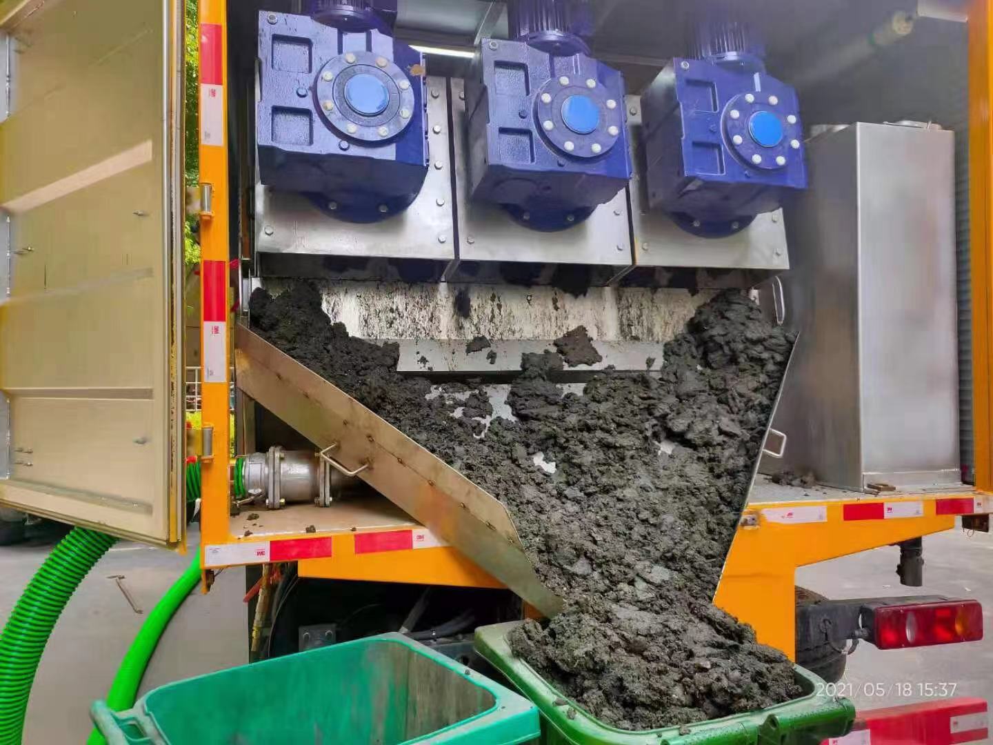 波密化粪池清掏城市维护站-泥浆净化干湿分离处理